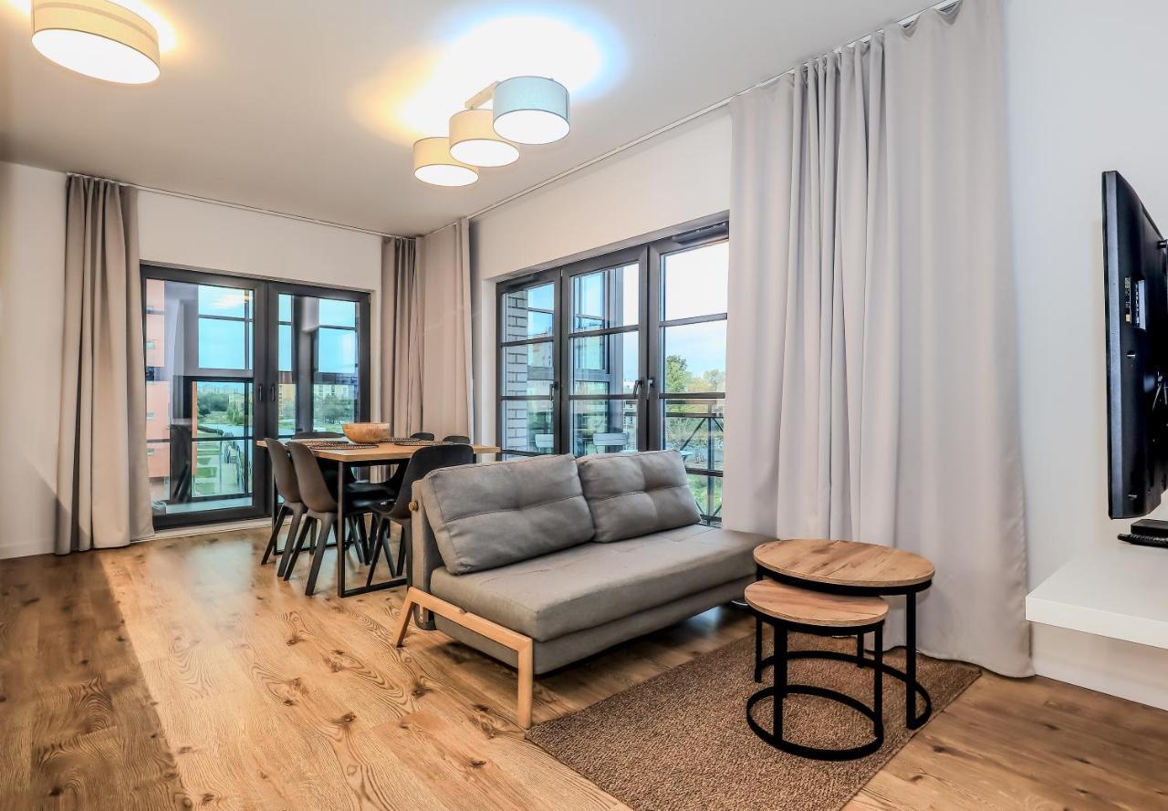Platinium Dwie Motlawy River View 格但斯克 外观 照片
