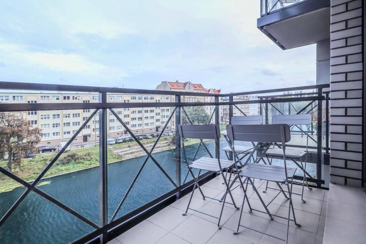 Platinium Dwie Motlawy River View 格但斯克 外观 照片